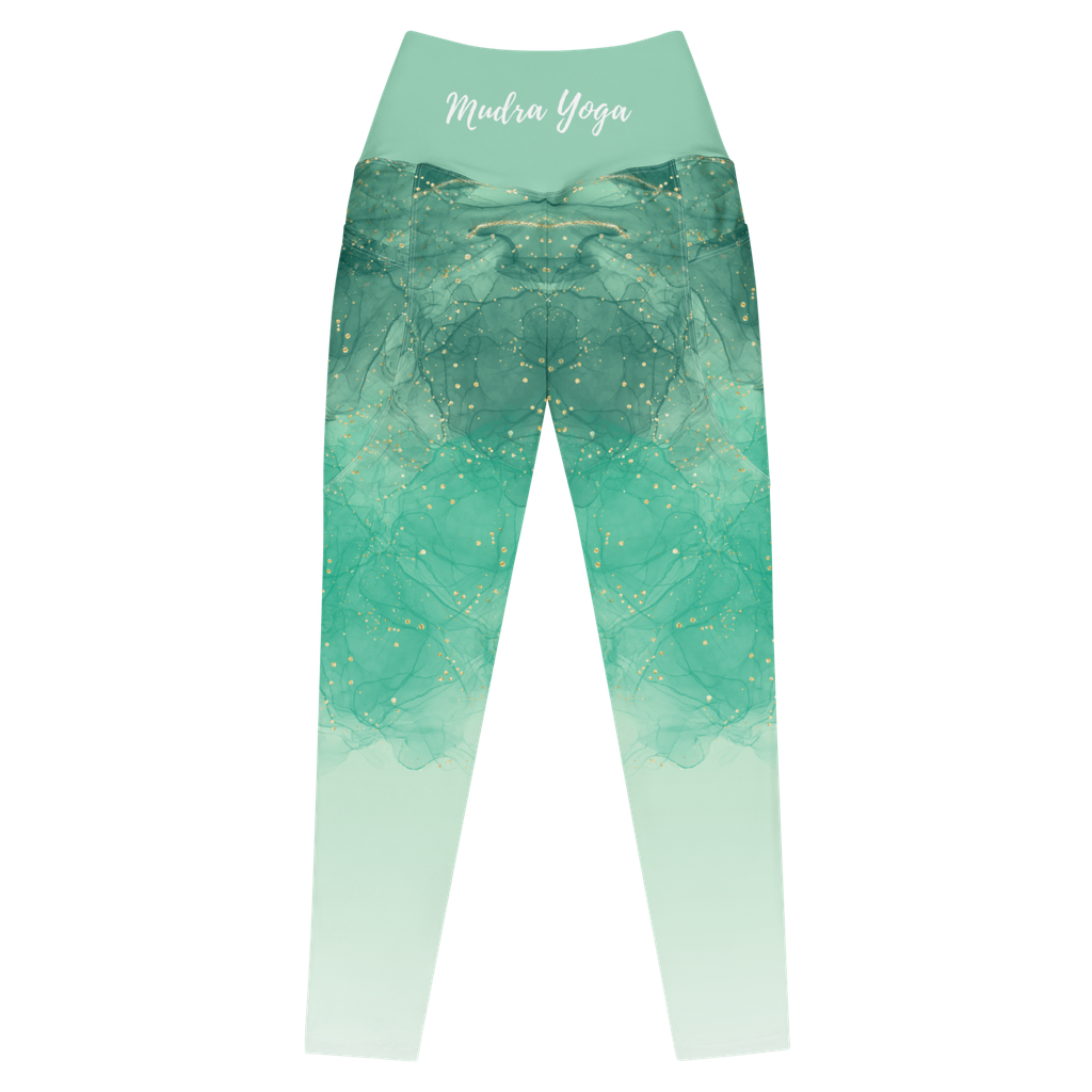 Leggings Galaxie Verte 