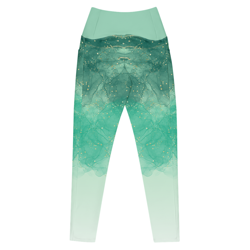 Leggings Galaxie Verte 