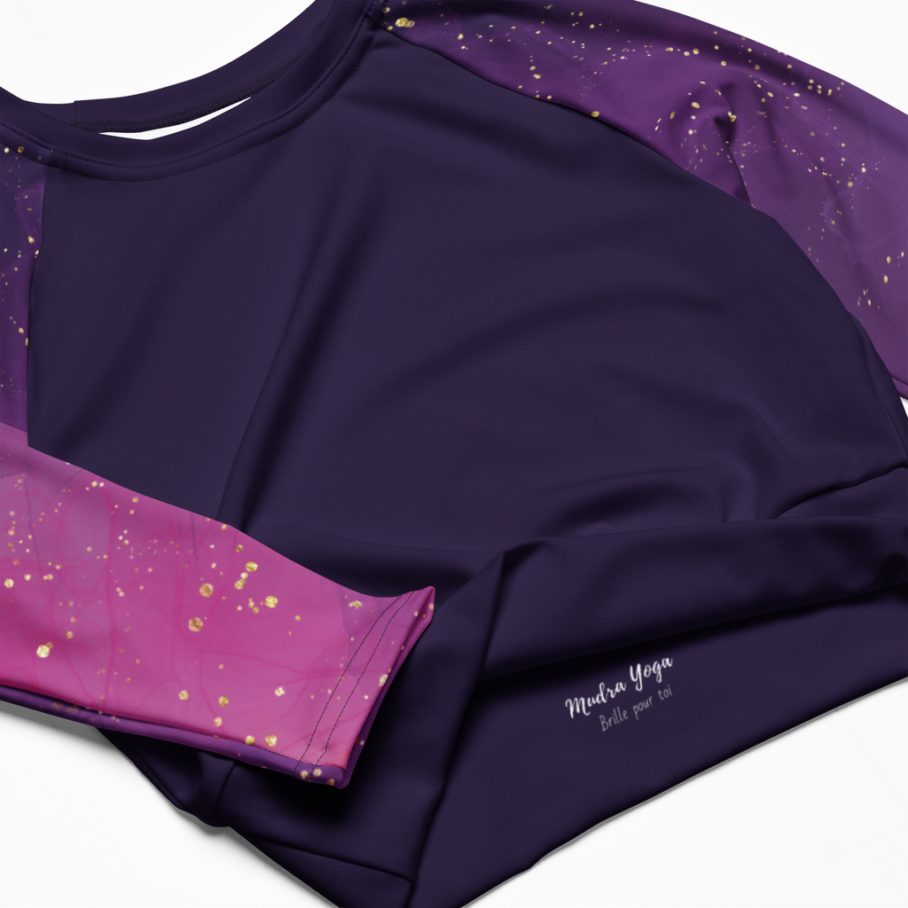 Crop Top Galaxie Rose