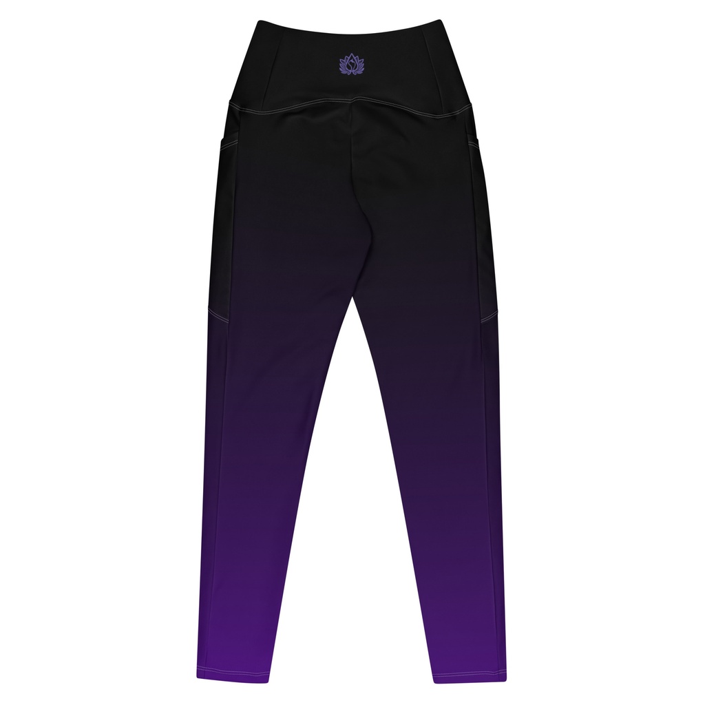 Leggings Violet dégradé